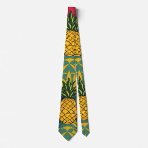 Pineapple Pattern Tie
