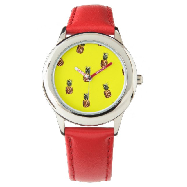 Pineapple Pattern Watch (Front)