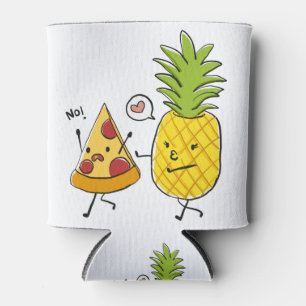 Pineapple pizza can cooler