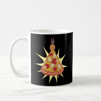 Pineapple Pizza Christmas Tree Coffee Mug