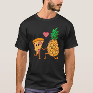 Pineapple Pizza Fan Hawaiian Pizzaiolo Hawaii Pizz T-Shirt