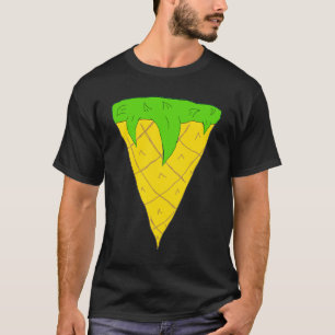 Pineapple Pizza Hipster Fun Kids Boy Girl Teen T-Shirt