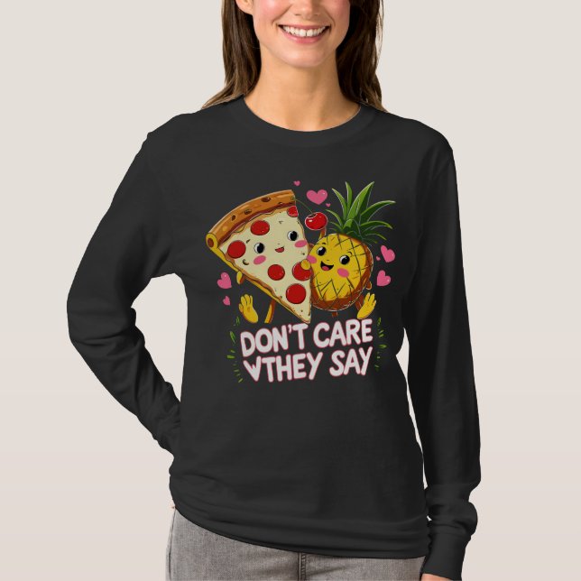 Pineapple Pizza T-Shirt (Front)