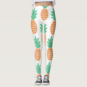 Pineapple Play: Fun Pattern Delight. Leggings