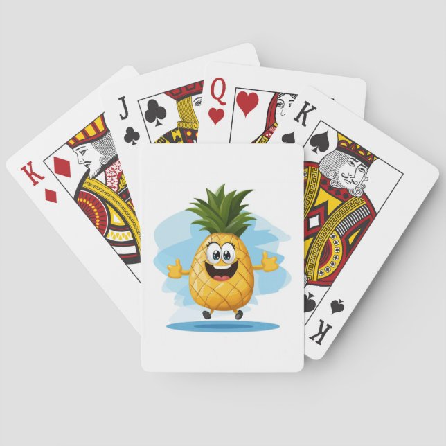 pineapple playing cards (Back)