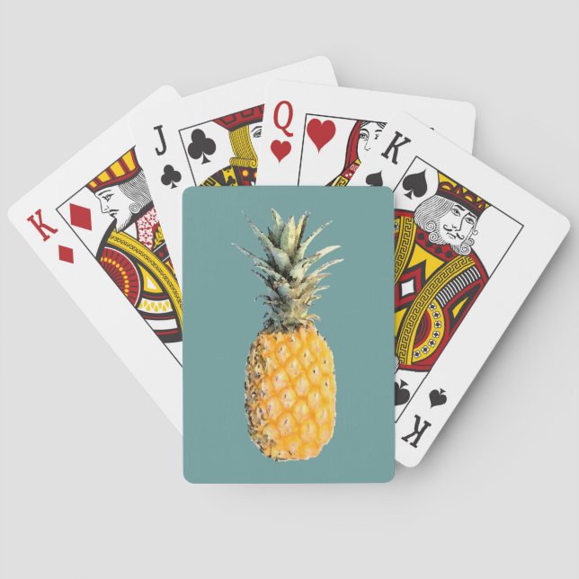 pineapple playing cards (Back)