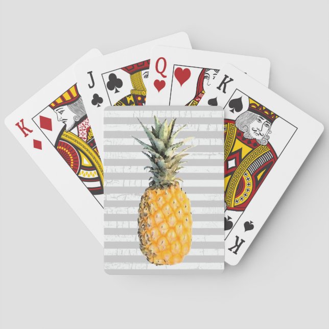 pineapple playing cards (Back)