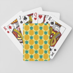 Pineapple playing cards