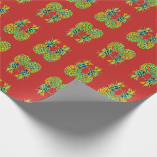 Pineapple Pop Art Wrapping Paper