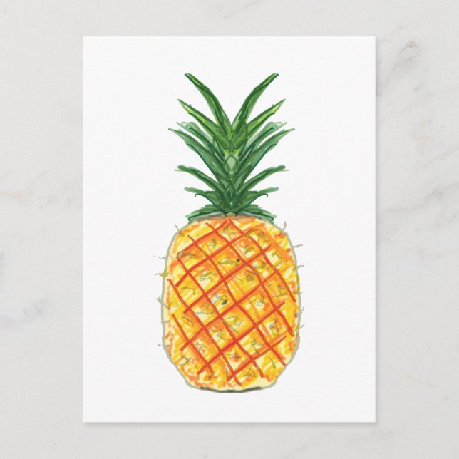 Pineapple Postcard (Front)