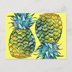 Pineapple Postcard
