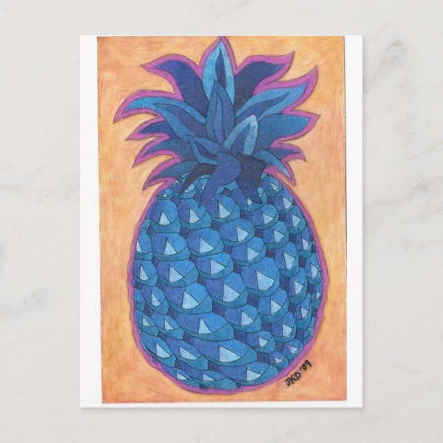 Pineapple Postcard (Front)