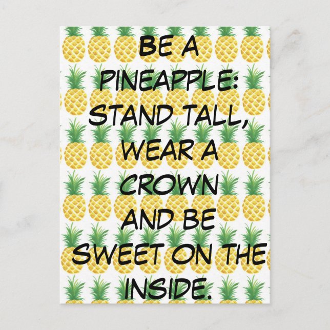 Pineapple Postcard (Front)