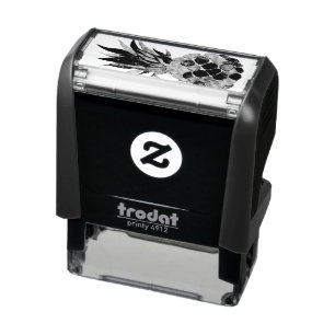 pineapple self-inking stamp
