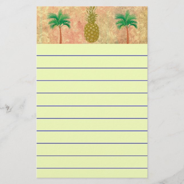 Pineapple Stationery (Front)