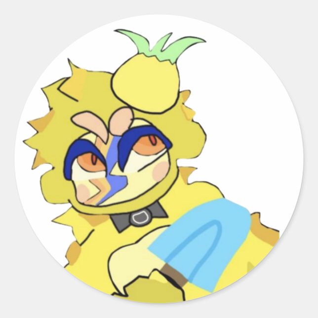 Pineapple sticker (Front)