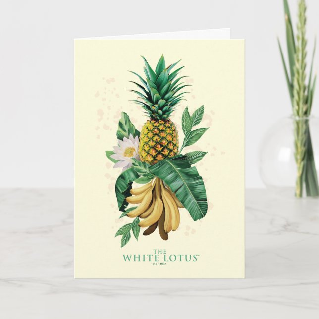 Pineapple Suite at The White Lotus Card (Front)