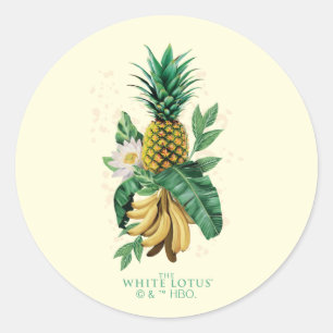 Pineapple Suite at The White Lotus Classic Round Sticker