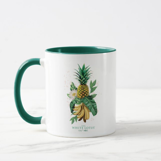 Pineapple Suite at The White Lotus Mug (Left)