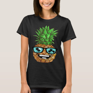 Pineapple sunglasses aloha beaches hawaii hawaiian T-Shirt