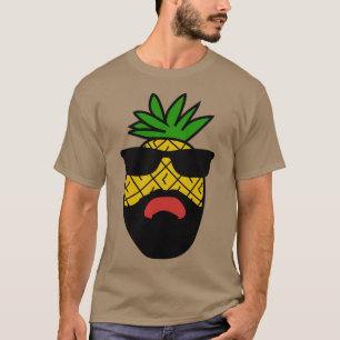 Pineapple Sunglasses Bearded Fruit Fashion 2 T-Shirt