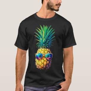 Pineapple Sunglasses Hawaiian Aloha Beaches Hawaii T-Shirt