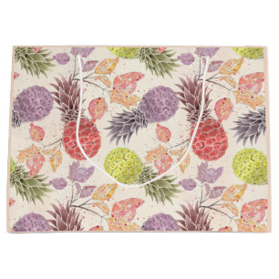 Pineapple, sweet couple, fruit large gift bag