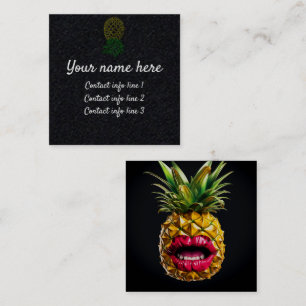 Pineapple Swinger Calling Card