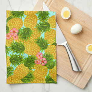 Pineapple tea towel