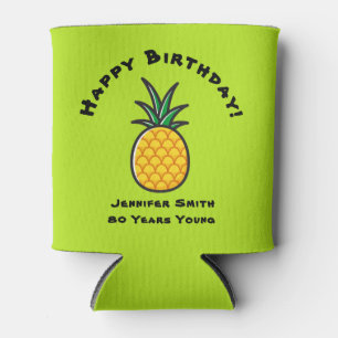 Pineapple Tropical Party Can Cooler