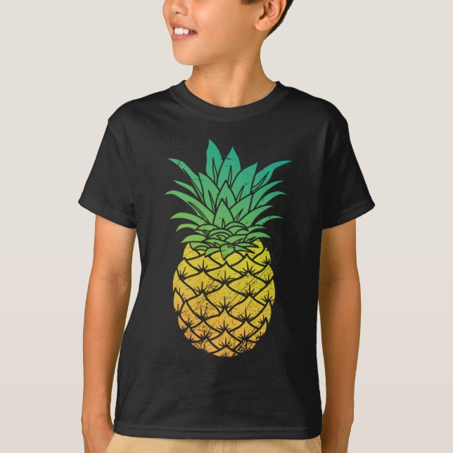 Pineapple Tropical T-Shirt (Front)