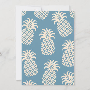 Pineapple Twist Tropical Design Invitation
