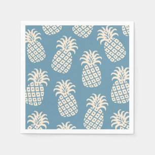Pineapple Twist Tropical Design Napkin