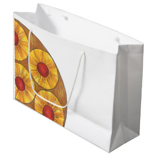 Pineapple Upside Down Cake Cherry Foodie Gift Bag