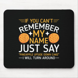 Pineapple Upside Down Cake Mouse Pad