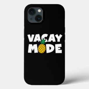 Pineapple Vacay Mode On Hawaii Beach Vacation Mens iPhone 13 Case