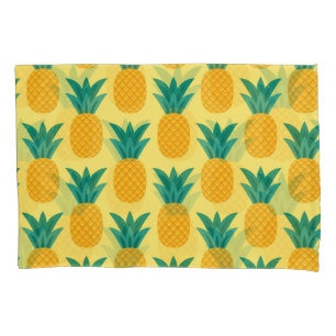 Pineapple Vintage: Fruitful Pattern Delight. Pillowcase