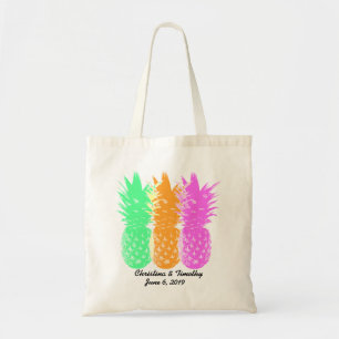 Pineapple Wedding Welcome Bag,Wedding Favour Tote Bag