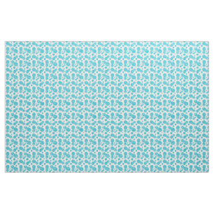 Pineapple white and your own colour custom pattern fabric