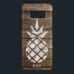 Pineapple, Whitewash on Faux Weathered Wood Case-Mate Samsung Galaxy S8 Case<br><div class="desc">The whitewash pineapple design on weathered wood gives your phone a rustic, tropical look. OPTIONAL TEXT: You can delete the sample text if you don't want to personalise it. Select from other text font styles, colours, sizes and placement by clicking on the CUSTOMIZE tab. Contact the designer if you’d like...</div>