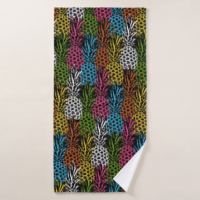 Pineapple Wild and Sweet Bath Towel (Bath Towel)