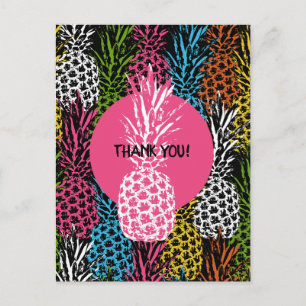 Pineapple Wild and Sweet Postcard