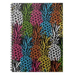 Pineapple Wild and Sweet Spiral Notebook