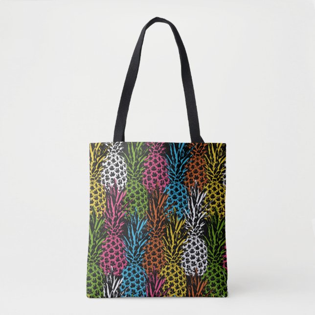 Pineapple Wild and Sweet Tote Bag (Front)