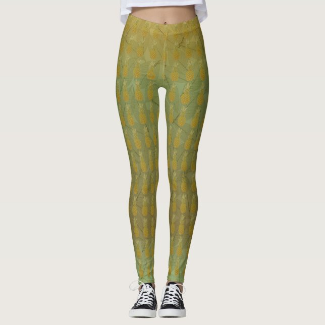 Pineapple Women's Leggings (Front)