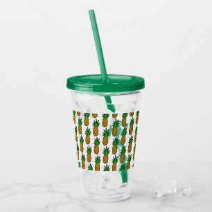 Pineapples Acrylic Tumbler