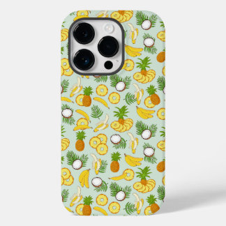 Pineapples Bananas and Coconuts Island Vibes  Case-Mate iPhone 14 Pro Case
