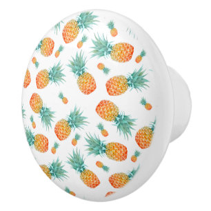 Pineapples Ceramic Knob