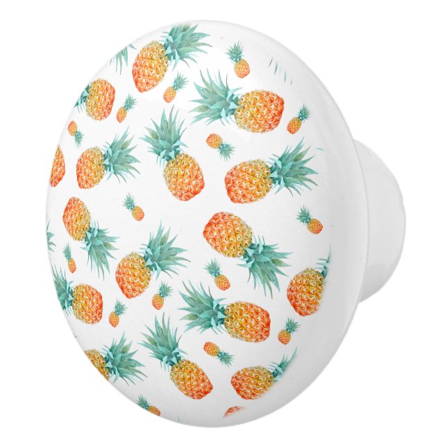 Pineapples Ceramic Knob (Right)