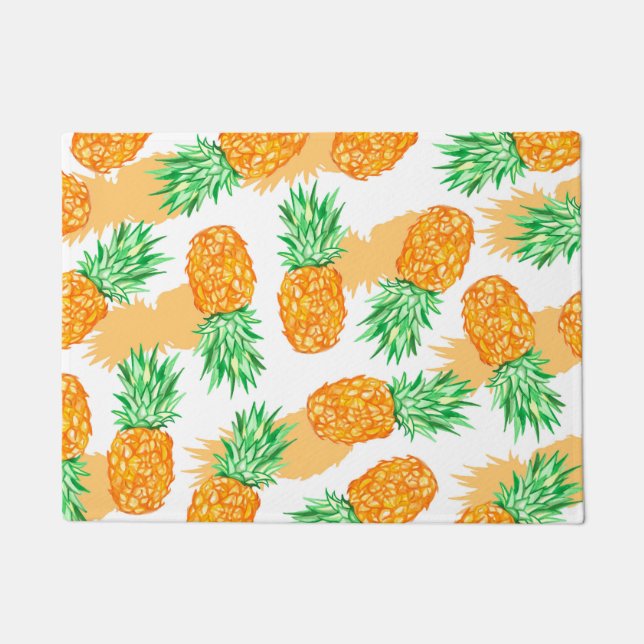 Pineapples Door Mat (Front)